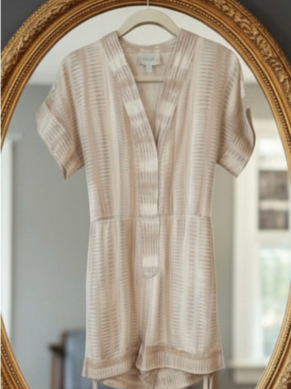 Cleobella:Osaka Romper in Neutral Muddye